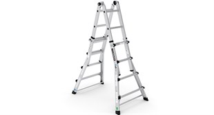 Çağsan Telesky CK360 12 Basamaklı Çok Amaçlı Katlanır Akrobat Merdiven