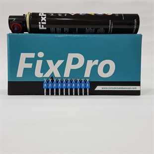 FixPro Çivisi 25mm +Gaz 1000 Adet/Kutu