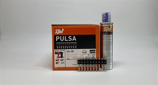 Spit Pulsa Çivisi 30mm +Gaz 500 Adet/Kutu