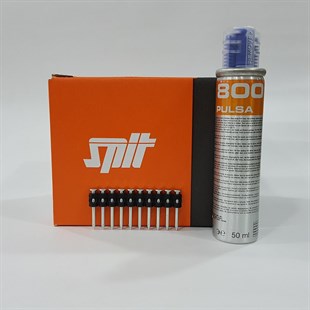 SPİTSpit P800 Çivisi 35mm Betona Çakım 500 Adet +GazC6-35mm 500+Gaz #057543